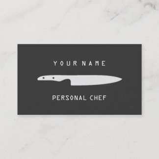 PERSONAL CHEF BUSINESS CARD
