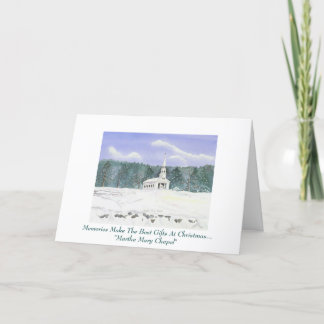 Personal Christmas Greeting card