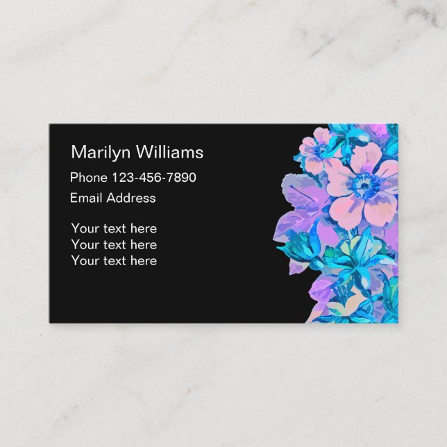 Personal Contact Style Business Card (Front)