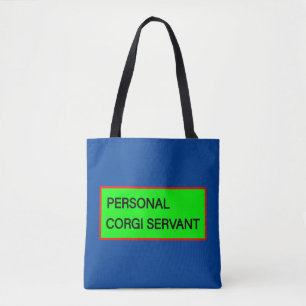 Personal Corgi Servant Tote