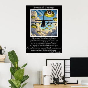 Personal Courage: Drifting Downward Poster