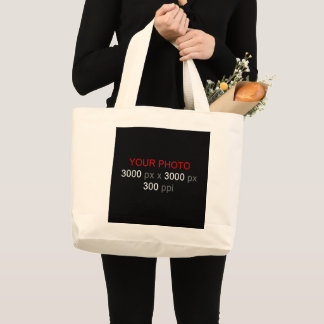 Personal Creation Large Tote Bag
