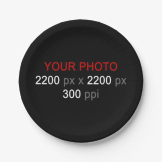 Personal Creation Paper Plate