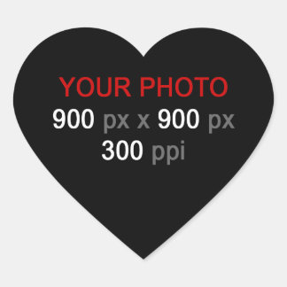 Personal Creations Heart Sticker