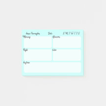 Personal Day Planner Sky Blue