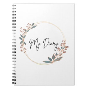 Personal Diary Notebook