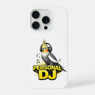 Personal DJ Cockatiel iPhone 15 Pro Case