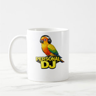 Personal DJ Sun Conure Coffee Mug