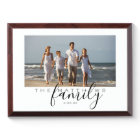 Personal Family Photo Custom Wall Plaque
