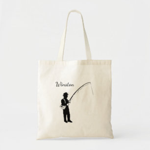 Personal Fishing Tote Bag