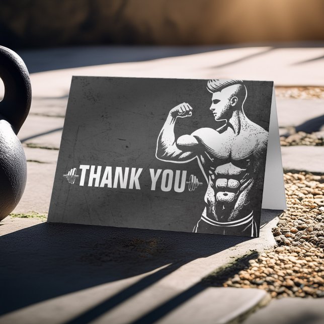 Personal Fitness Trainer Gym Instructor Thank You (Creator Uploaded)