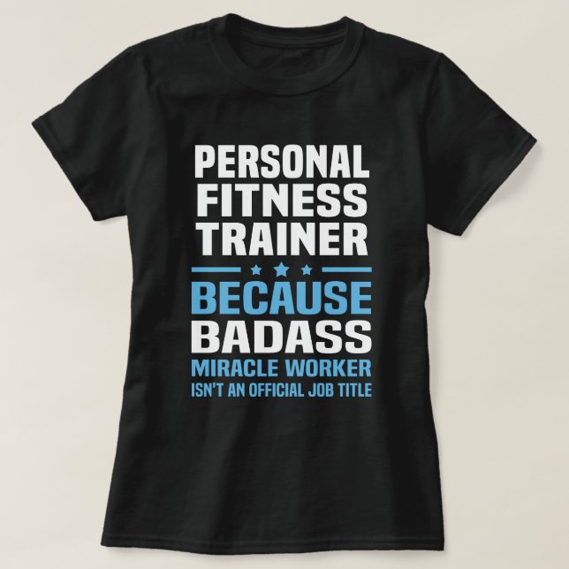 Personal Fitness Trainer T-Shirt (Design Front)