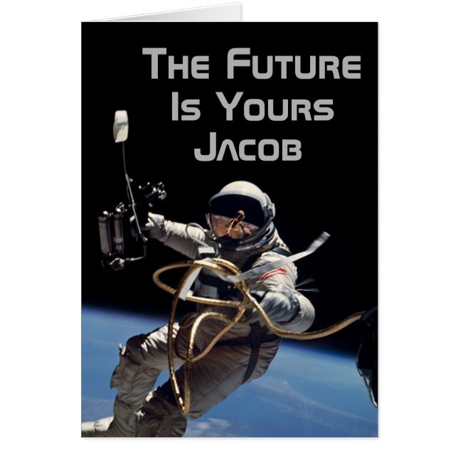 Personal Graduation Space Walk Astronaut (Front)