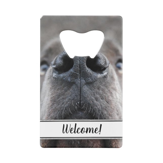 Personal Great Dane Bottle Opener (Front)