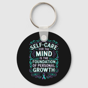 Personal Growth Mental Health Awareness Prevent Key Ring