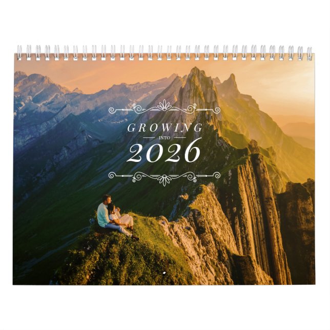 Personal growth motivational calendar (Cover)