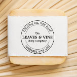 Personal Handmade With Love Self-inking Stamp<br><div class="desc">For your handmade soap.</div>