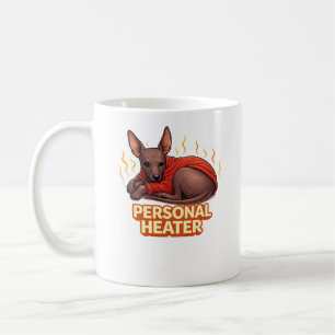 Personal Heater Xoloitzcuintli Coffee Mug