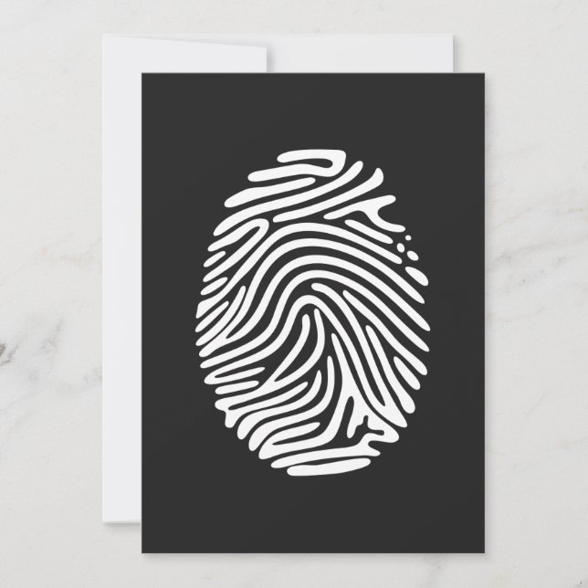 personal identity  invitation (Front)