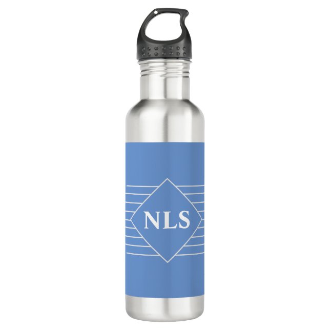 Personal Initials of Gift Recipient 710 Ml Water Bottle (Front)