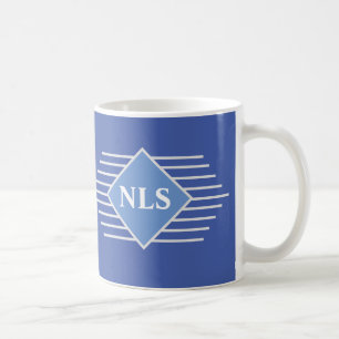 Personal Initials of Gift Recipient. Monogram on a Coffee Mug