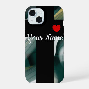 Personal iPhone Cases Trend Abstract Black Green