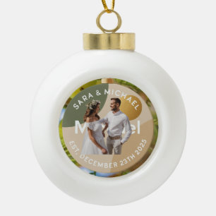 personal meaning to spaces or celebrations ceramic ball christmas ornament