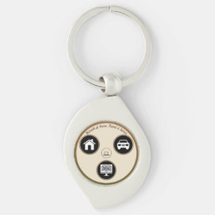 Personal Metal Keychain