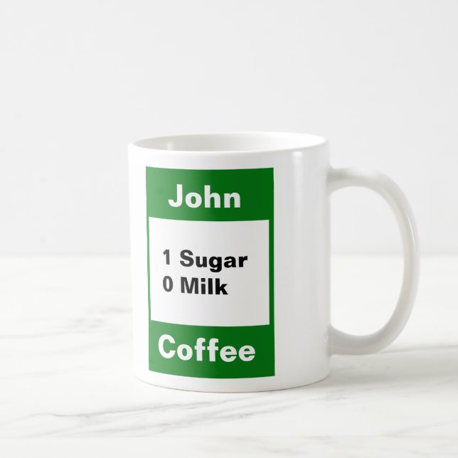 Personal Mug - Green (Right)