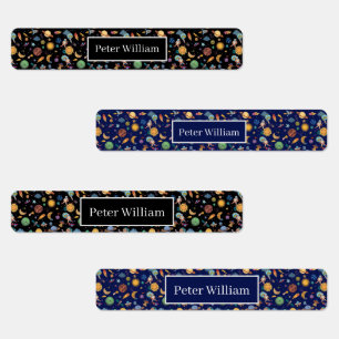 Personal Name Astronauts Planets Space Back School