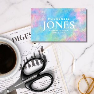 Personal Name Brand Business Logo Modern Abstract Card