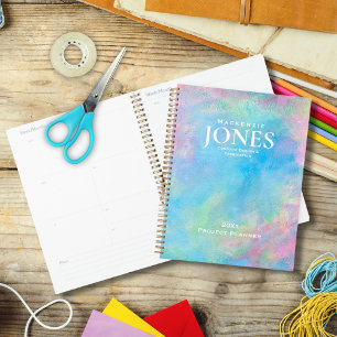 Personal Name Brand Business Logo Modern Abstract Planner