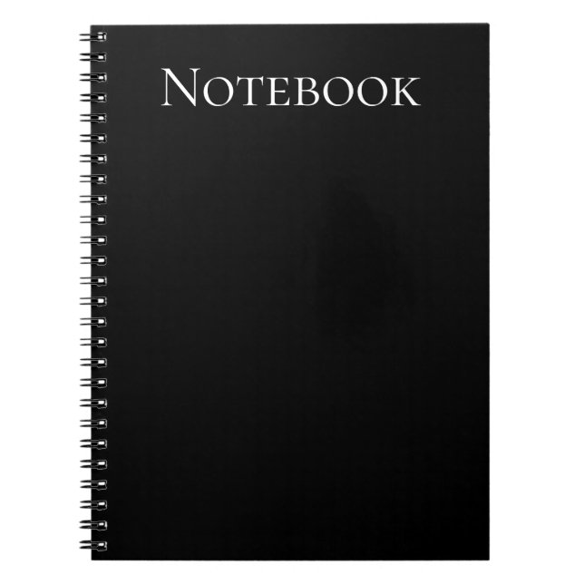 Personal Notebook Journal (Front)