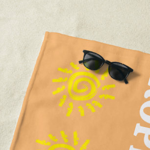 Personal Paradise: Custom Beach Towel