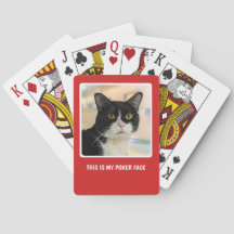 Personal Photo Custom Text  Red and White Frame