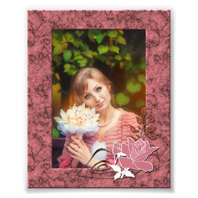 Personal photo frame print (Front)