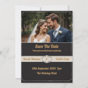 Personal Photo Wedding Invitation