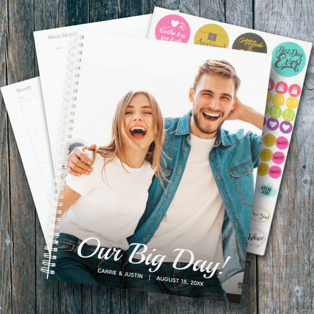 Personal Photo Weekly Monthly Wedding Planner (Creator Uploaded)