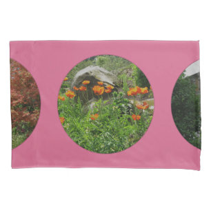 Personal Photos Polka Dots on Pink Pillowcase