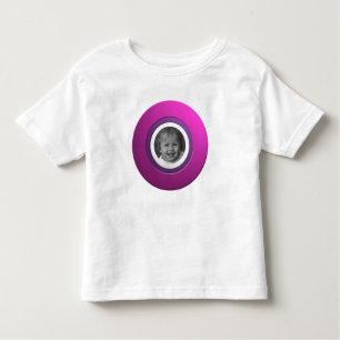 Personal Pink Ring with Custom Photo Toddler T-Shirt