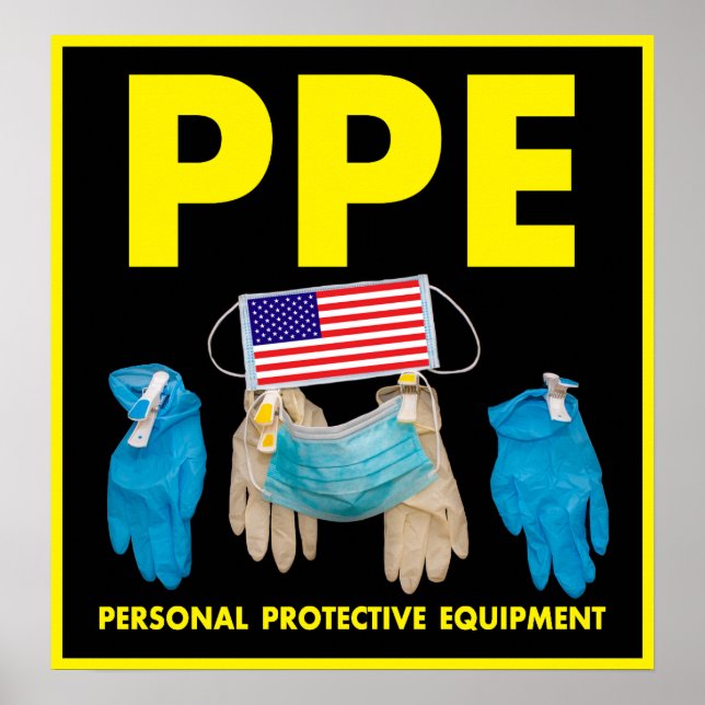 Personal Protective Equipment Poster (Front)
