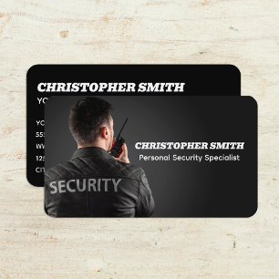 Personal Security Business Card