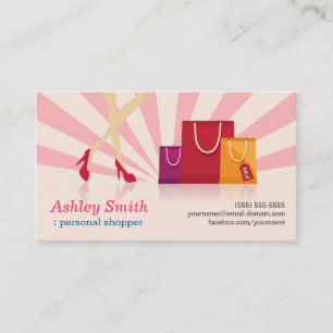 Personal Shopper Business Card