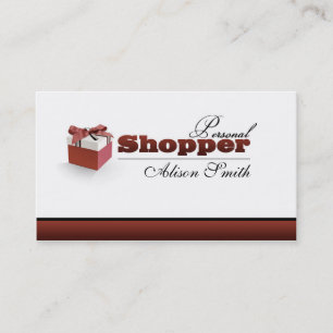Personal Shopper Business Card