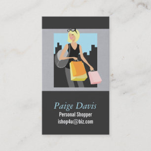 Personal Shopper Business Cards