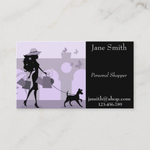 Personal Shopper stylish and fashionable Business Card
