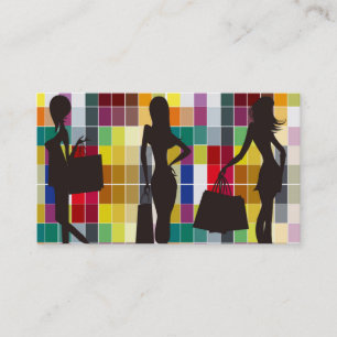 Personal Shopper stylish fashionable business Business Card