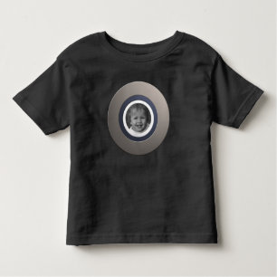 Personal Silver Ring with Custom Photo Toddler T-Shirt