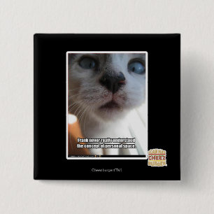 Personal Space 15 Cm Square Badge