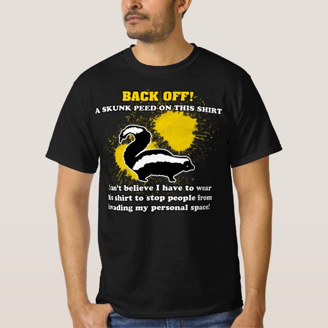 Personal Space Humour T-Shirt (Front)